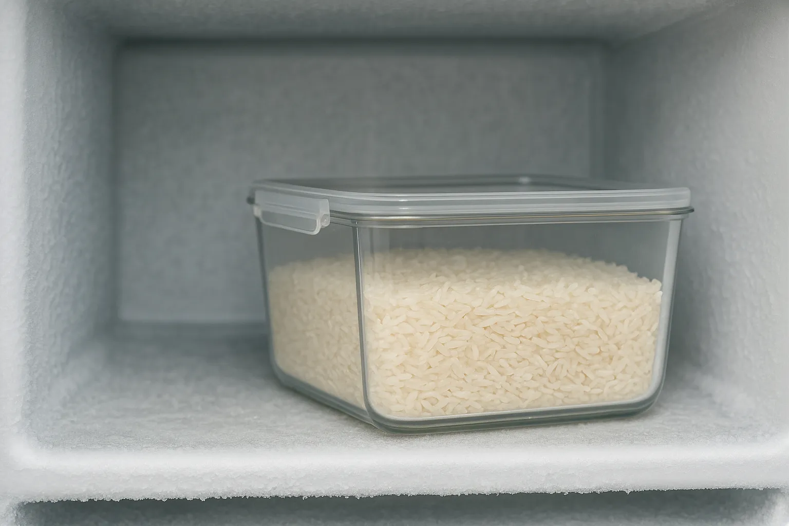 نگهداری برنج در فریزر برای جلوگیری از آفات