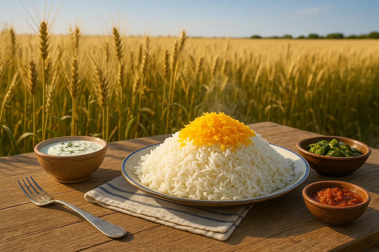 برنج ایرانی طعم گندم‌زار