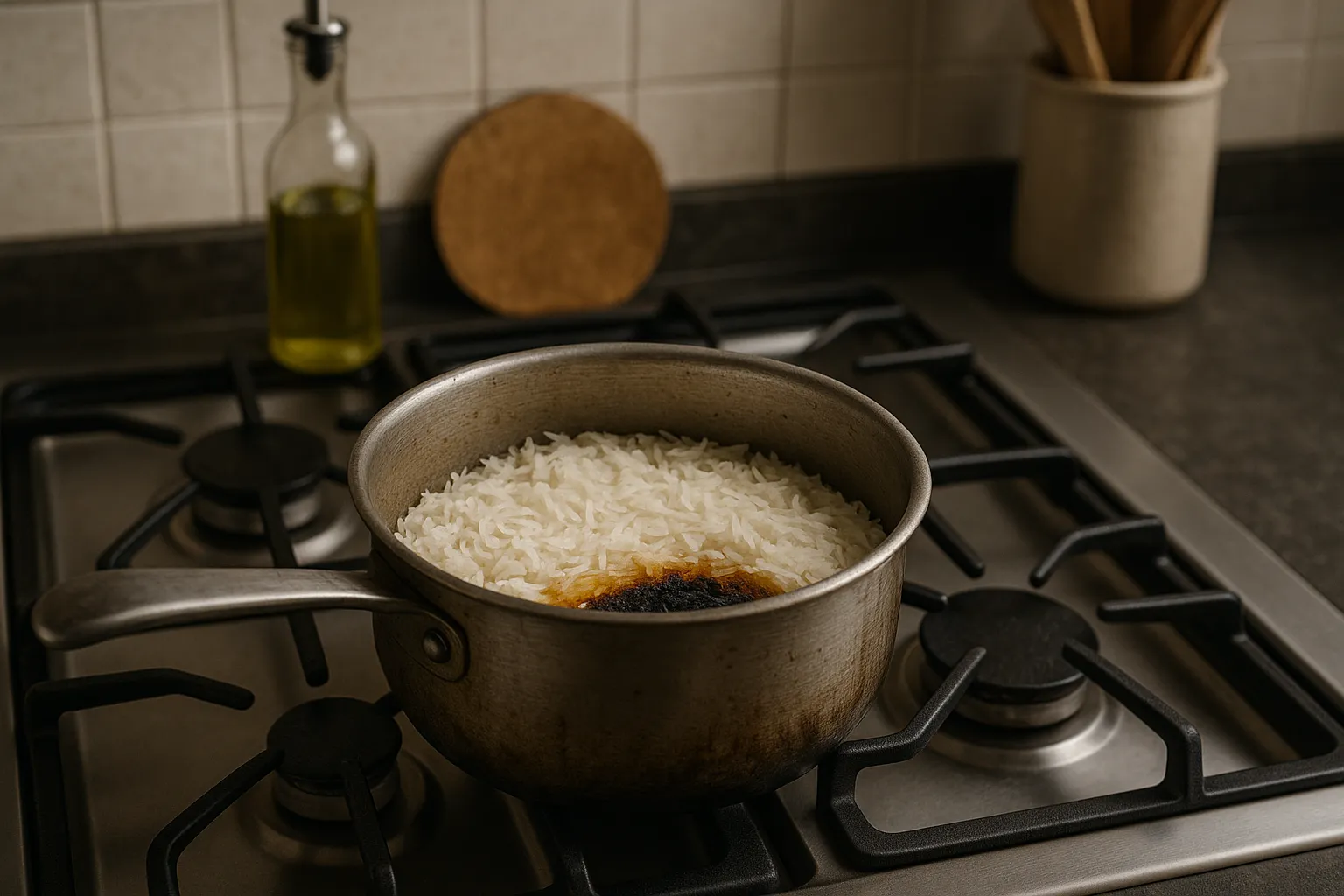 سوختن برنج و رفع مشکل آن